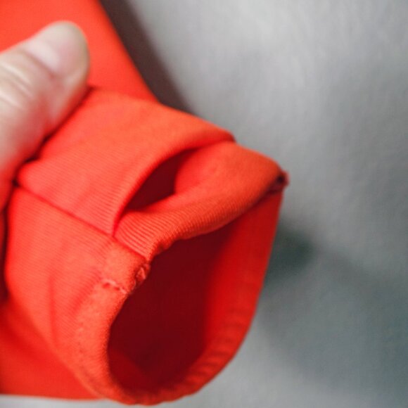 Auburn University AU Under Armour ColdGear Orange & Blue Zip Front Pullover Sz L - Picture 5 of 8